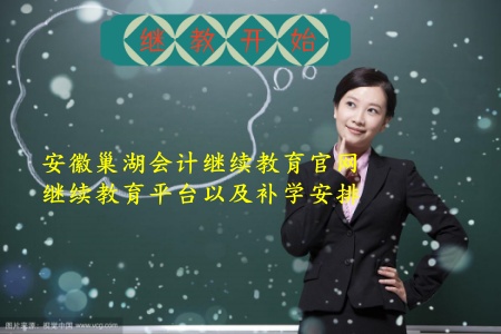 安徽省巢湖市會計繼續教育官網繼續教育平臺開通2024年繼續教育學習入口 安徽省巢湖市會計繼續教育官網繼續教育平臺開通2024年繼續教育學習入口
